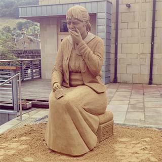 Sand Sculpture at the Town Hall