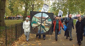 London demo