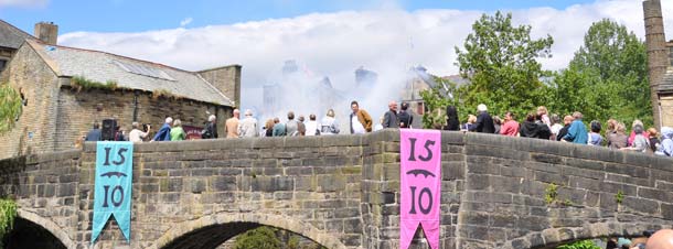 500 years ot the Packhorse Bridge