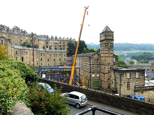 Farewell to a popular view of Hebden's unique Nutclough Mill