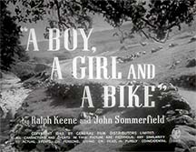 A Boy, A Girl and A Bike