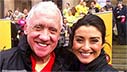 BBC Look North broadcasters Harry Gration and Amy Garcia