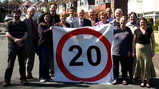 20 mph throughout Calderdale