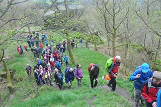 launch of Pennine Way loop