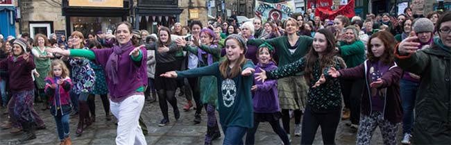 Internation Women's Day Flash Mob