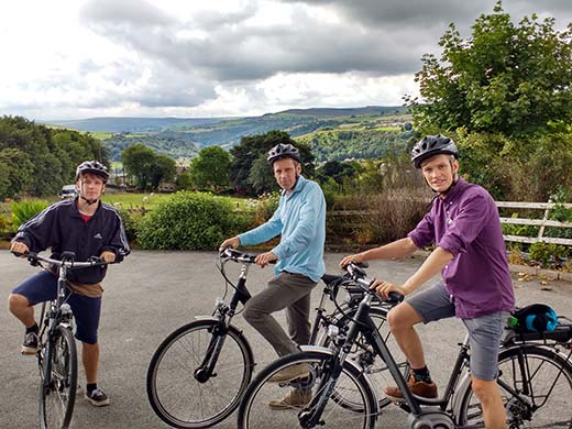 We cycle