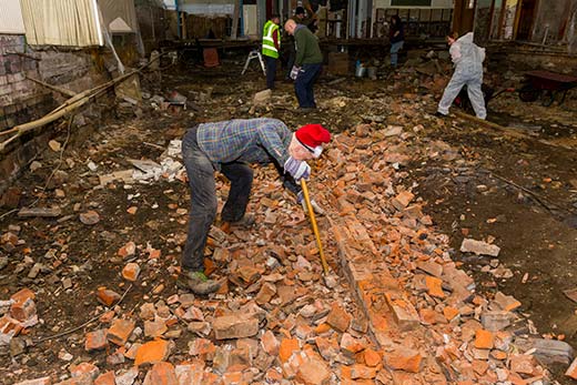 Trades Club Ground Floor work starts