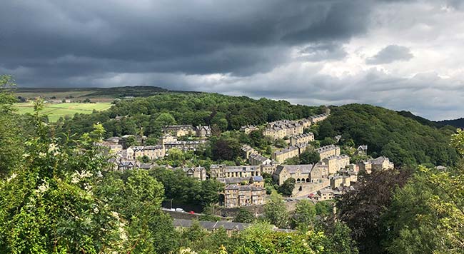 Hebden Bridge In July