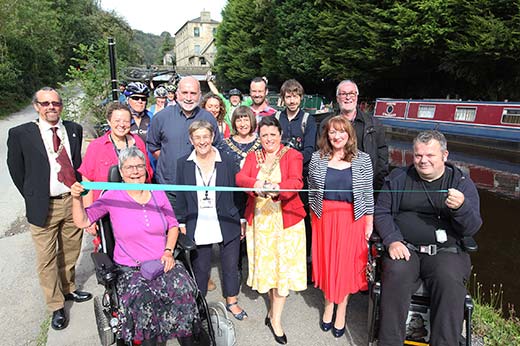 Towpath re-opening