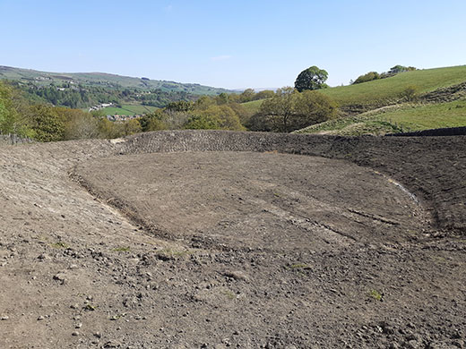 Attenuation pond