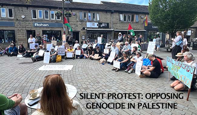 Silent protest