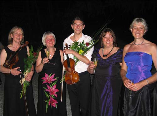 A Classical Summer Evening at Land farm Garden