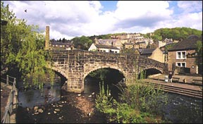 The old packhorse bridge